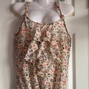 Floral cute top size S/XS